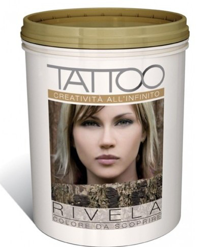 

Декоративная лессирующая краска Tattoo Rivela Oro 3 л