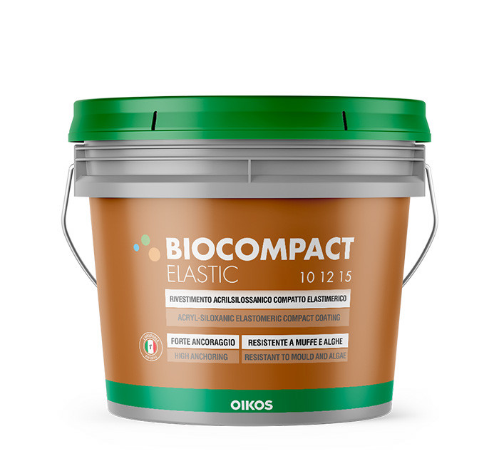 

Эластичное декоративное покрытие Oikos Biocompact Elastic Base I 12 14 л