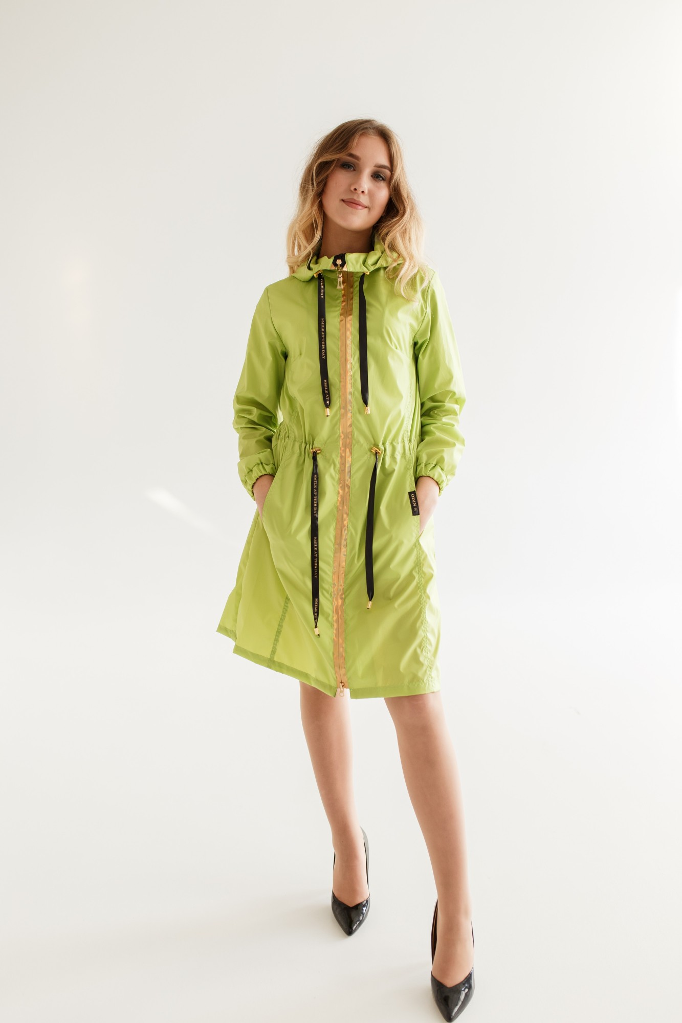 

Плащ-дождевик женский Одін С Classic  Салатовый, Плащ-дождевик женский Одін С Classic XL Салатовый