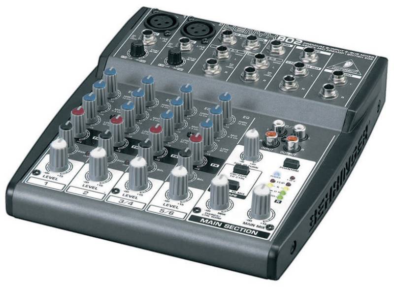 

Пассивный микшерный пульт BEHRINGER XENYX802 53062