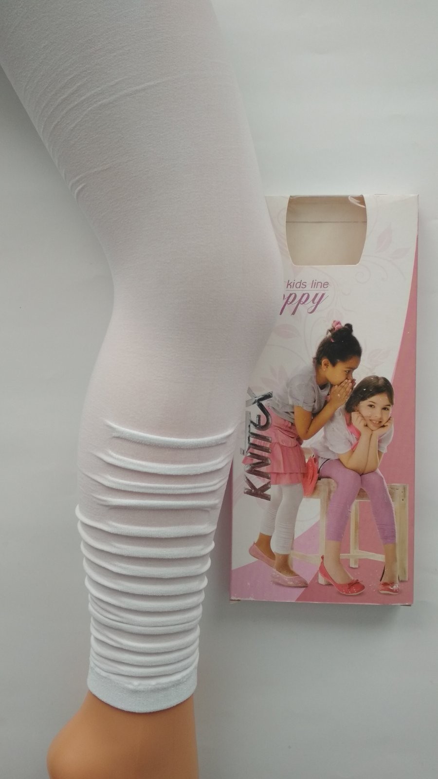 

Легінси для дівчинки POPPY 40 den KNITTEX р.116-122 (білі)