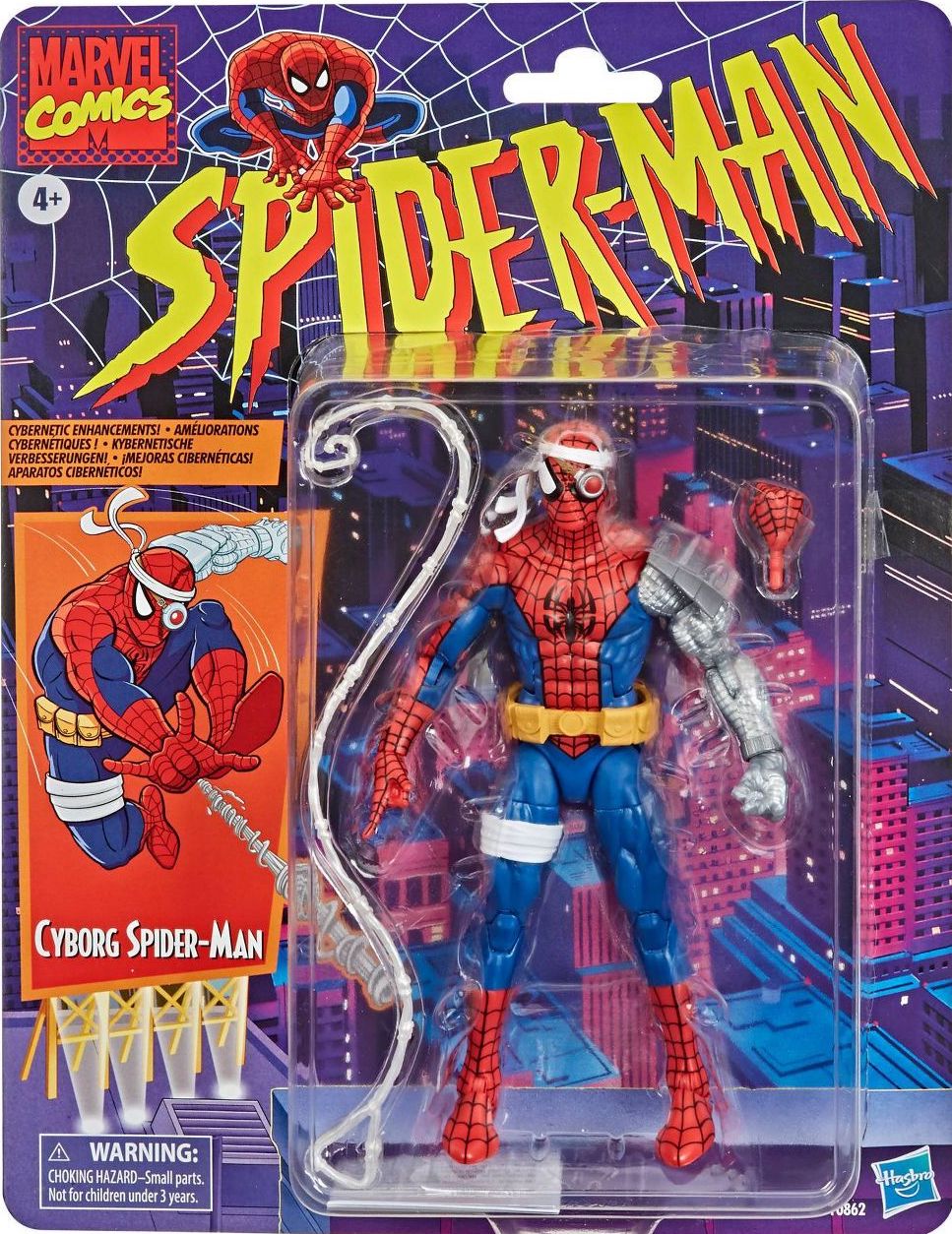 

Фигурка Человек Паук Киборг Legends Series Retro Cyborg Spider-Man Hasbro F0862