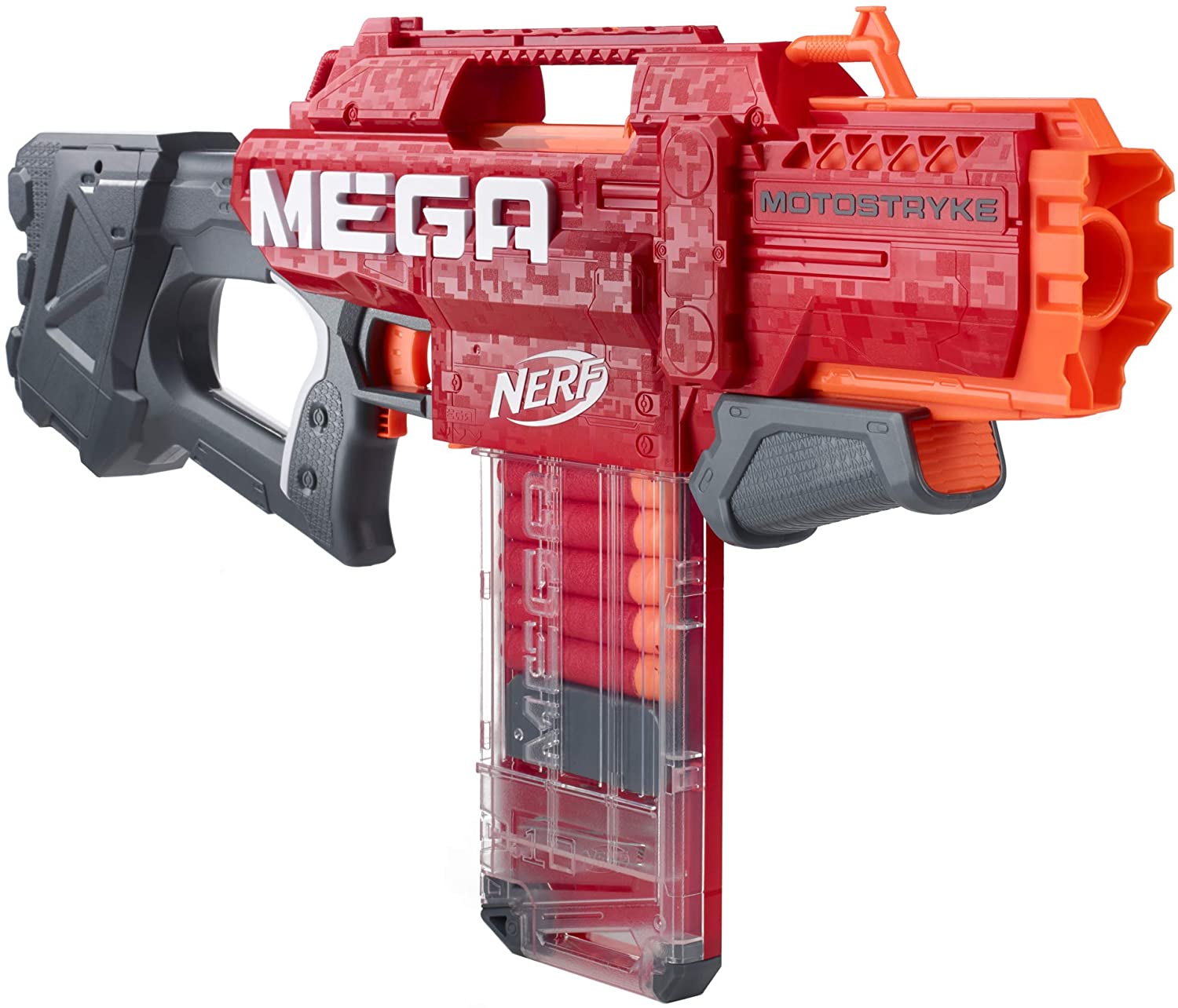 

Бластер Нерф Мотострайк Моторизированный Nerf Mega Motostryke Motorized Hasbro E6473