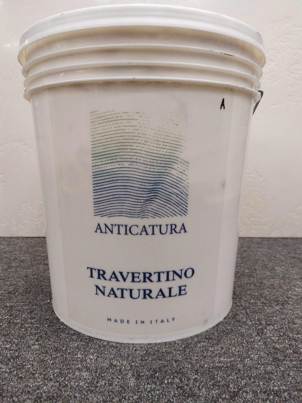 

Готовая известковая штукатурка травертин Anticatura Travertino Naturale Aqua 24 кг