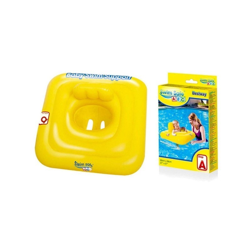

Надувной детский круг Bestway 32050 Swim Safe с трусиками 76х76 см Желтый