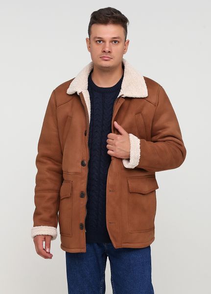 

Дубленка C&A XL Коричневая (1094-216)