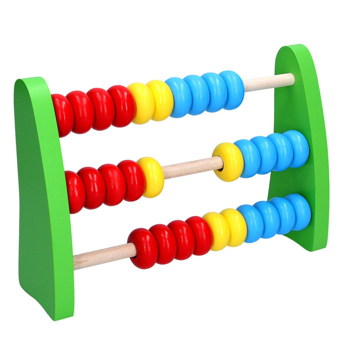 

Деревянные игрушечные счеты, Komarovtoys (А 314)