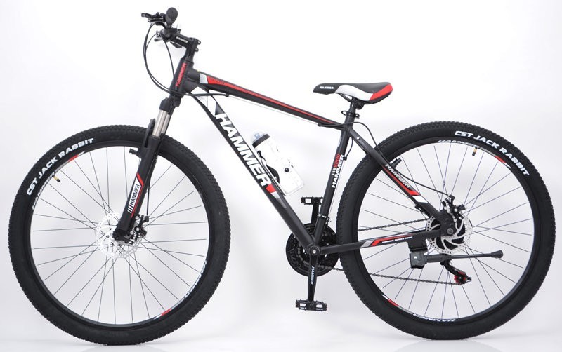 

Гірський велосипед HAMMER S200 29’’ Рама 19’’ Чорно-червоний обладнання Shimano