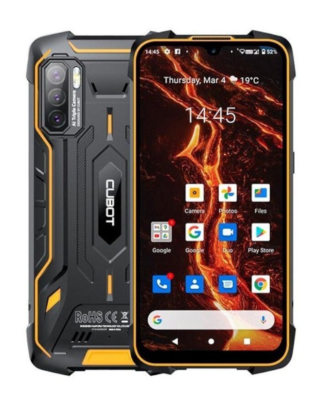 

Защищенный смартфон Cubot KingKong 5 Pro 4/64gb IP68/IP69K/MIL-STD-810 Black-Orange