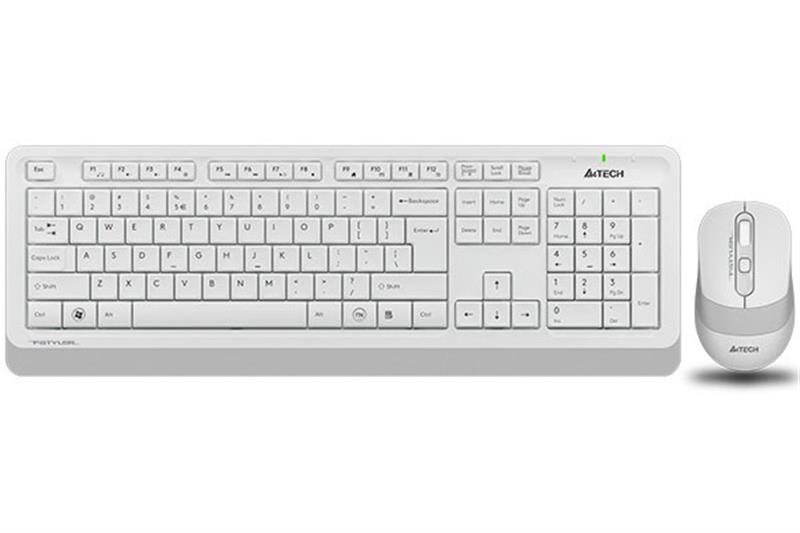 

Комплект (клавиатура, мышь) беспроводной A4Tech Bloody FG1010 White USB