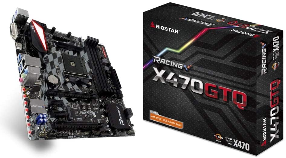 

Материнская плата Biostar Racing X470GTQ