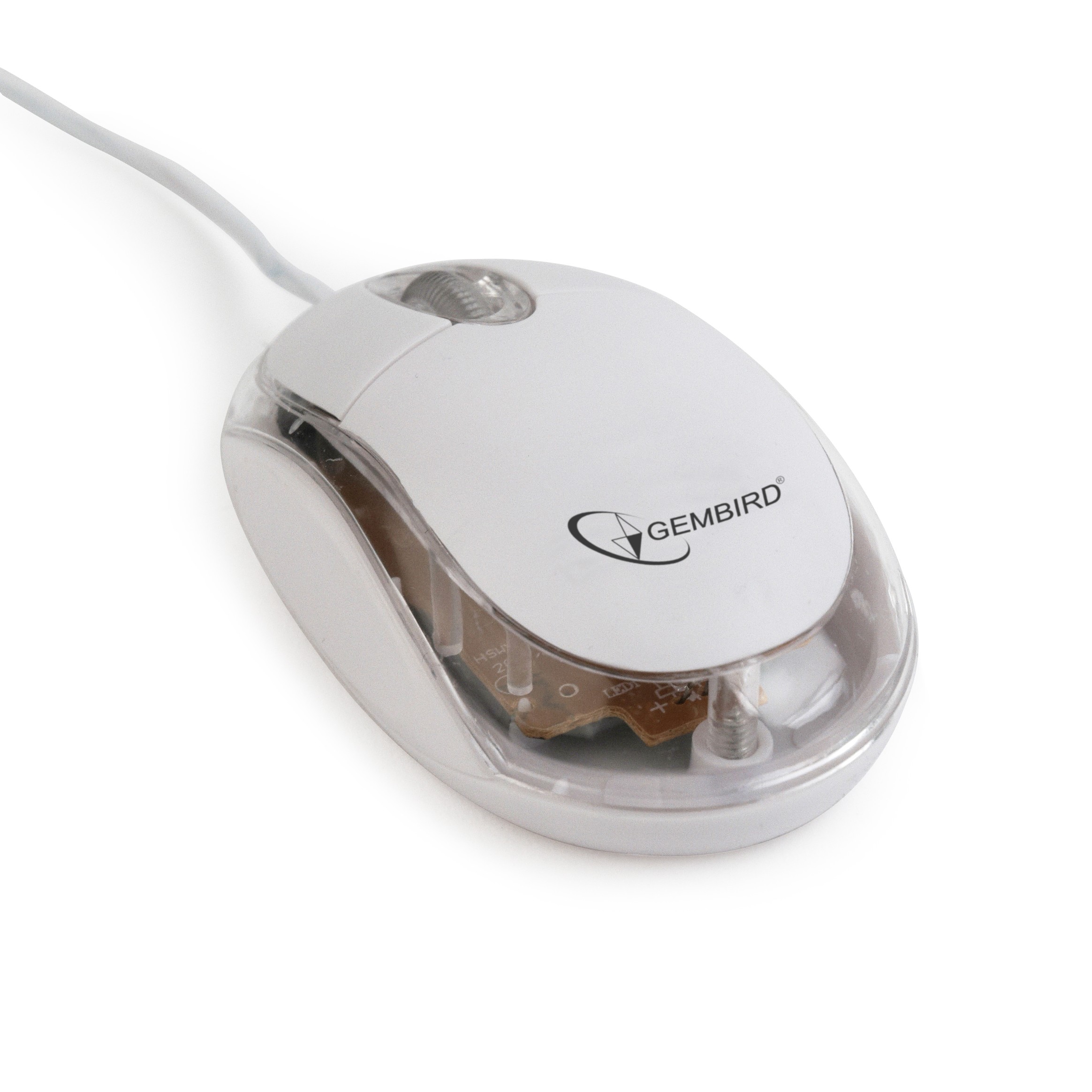 

Мышь Gembird MUS-U-01-WT White USB