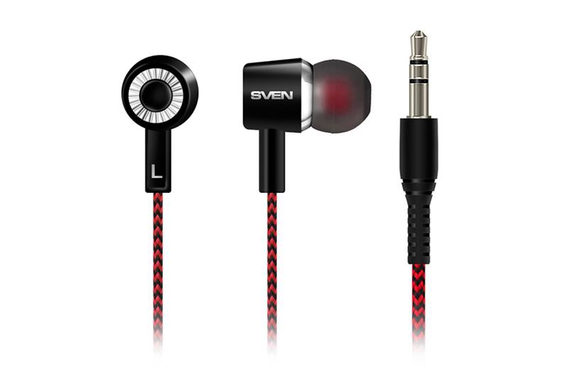 

Наушники Sven E-108 Black/Red UAH