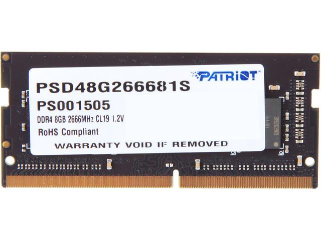 

Оперативная память Patriot DDR4 8GB(PSD48G266681S)
