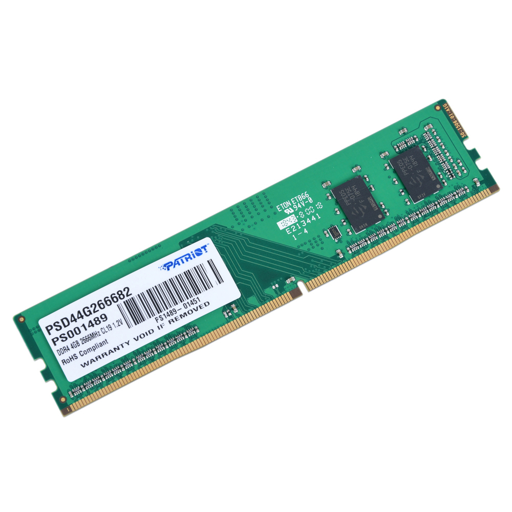 

DDR4 4GB/2666 Patriot Signature Line (PSD44G266682)