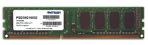 

Память DDR3 8GB/1600 Patriot Signature Line (PSD38G16002)
