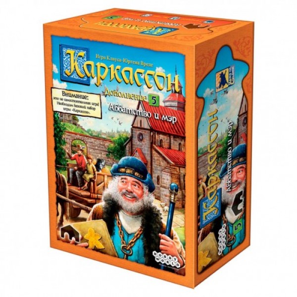 

Настольная игра Hobby World Каркассон: Аббатство и мэр (4630039152225)