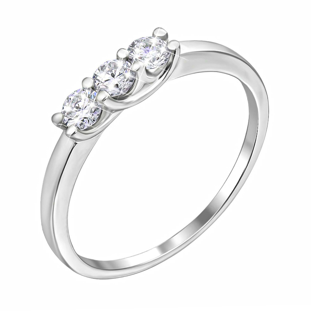 

Кольцо из белого золота с бриллиантами 000122223 18 размера