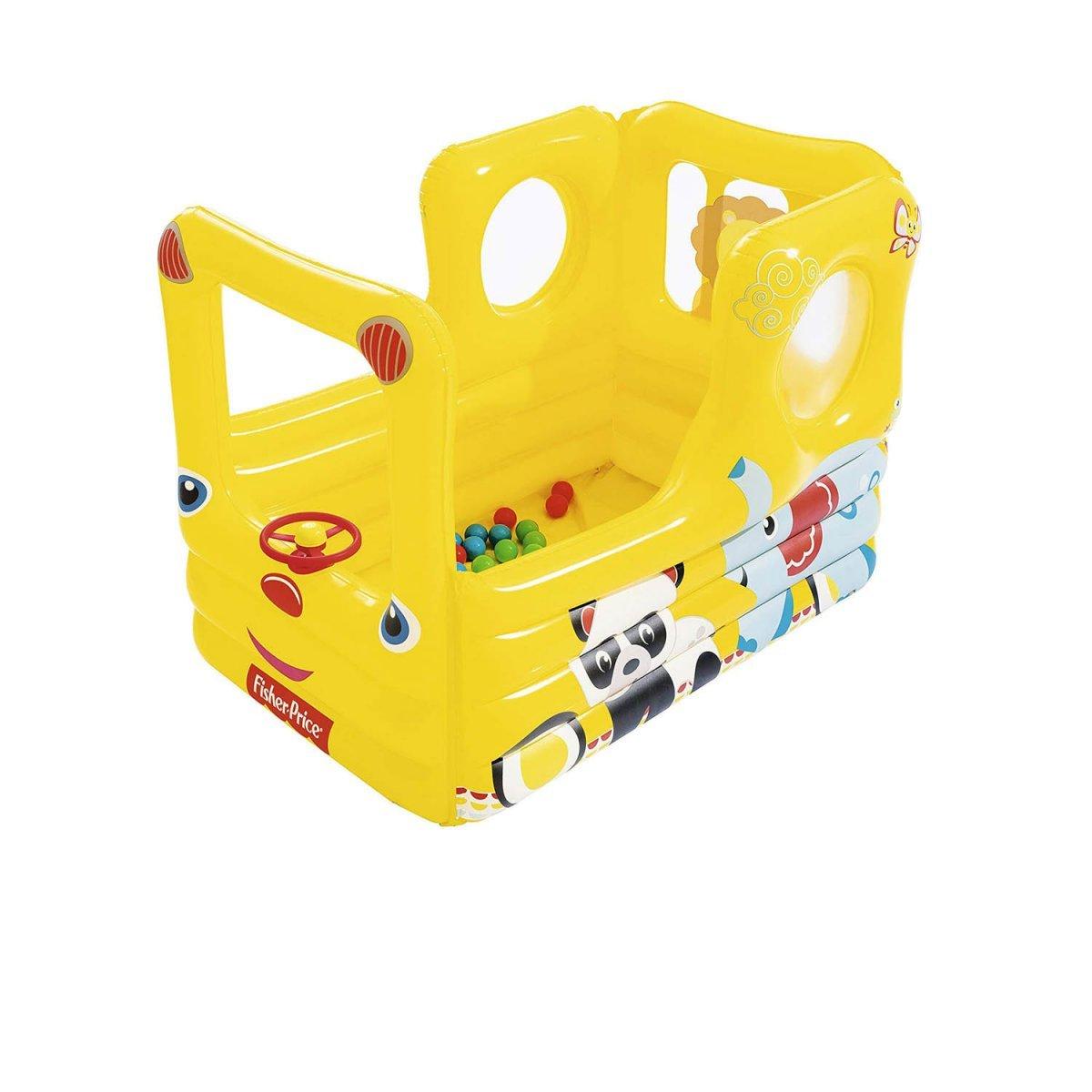 

Бассейн игровой центр Bestway 93506 BW Вагончик 137х96х96 см с шариками (bint_93506)
