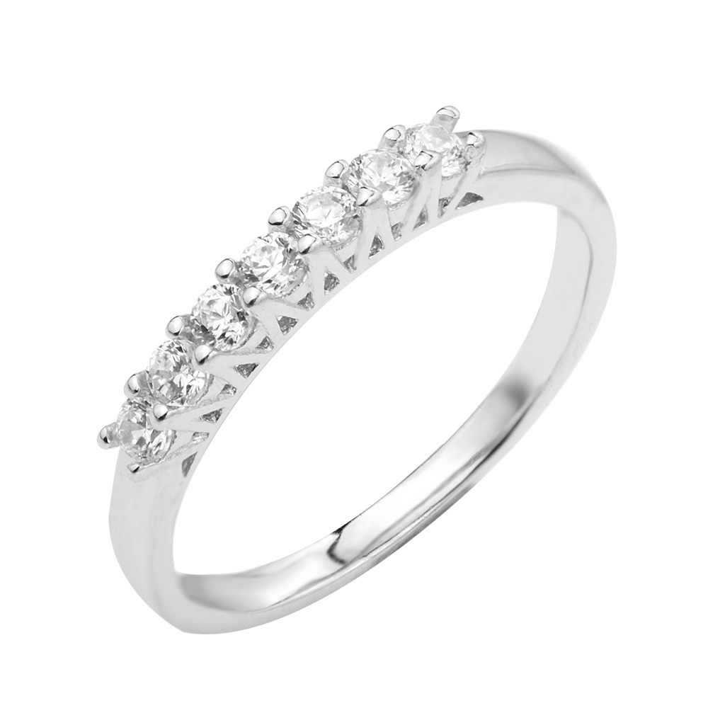

Серебряное кольцо с фианитами 000131894 17 размера