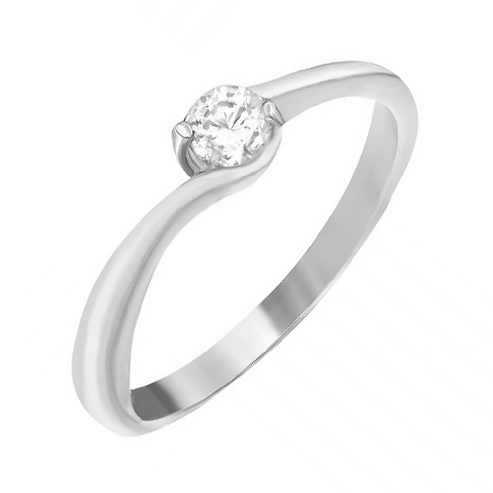 

Серебряное кольцо с цирконием SWAROVSKI 000039530 16 размера