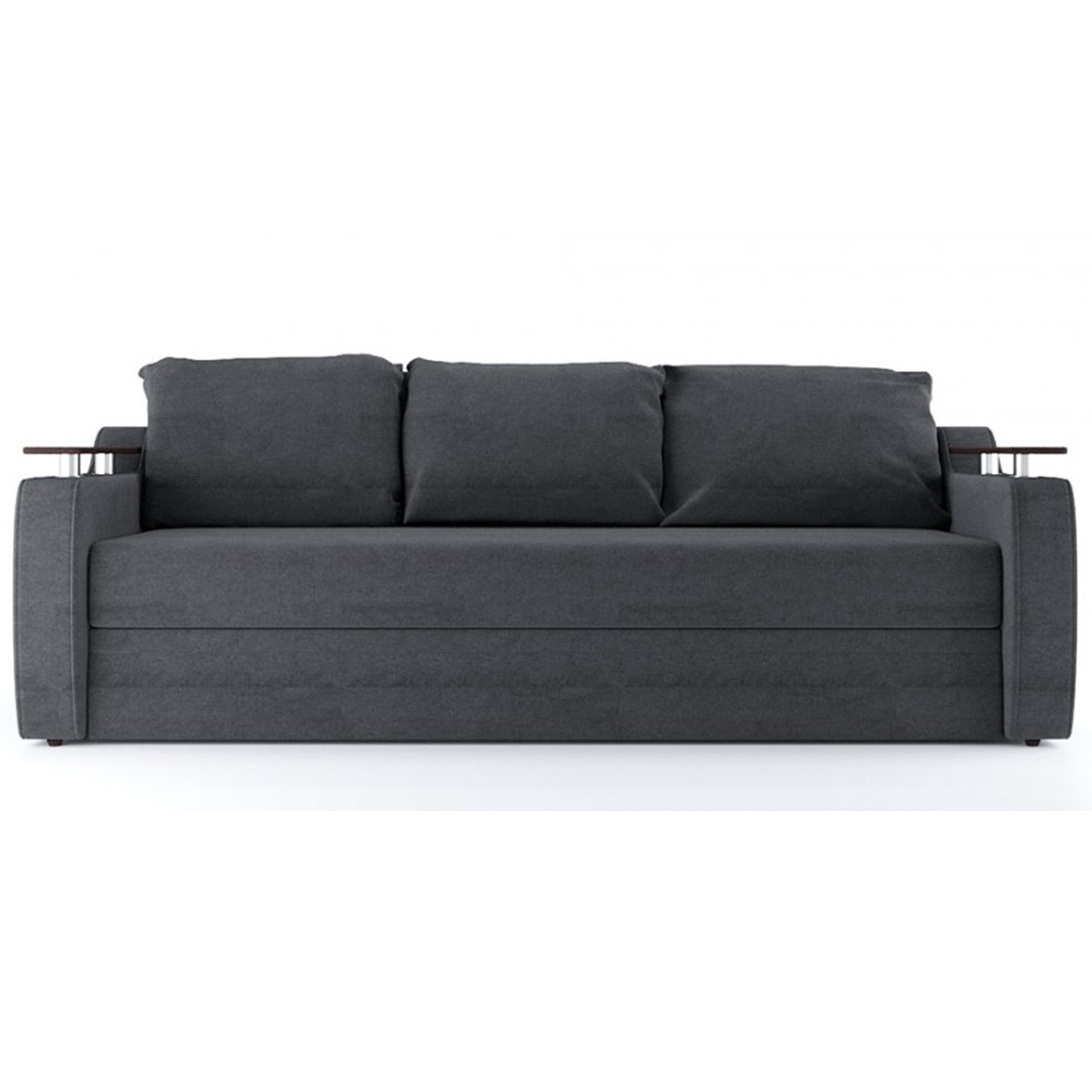 

Прямой диван Кето (Мебель Софиевки) Черный 95х220 см 11190_4