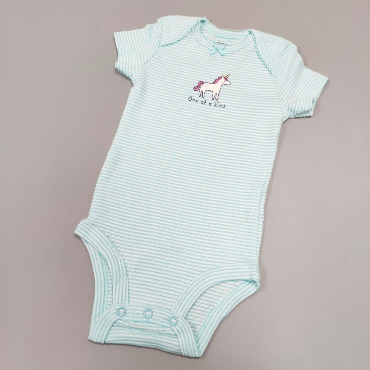 

Боди с коротким рукавом для девочек В плоску Carter`s 17641210 Dino/Cats 76-81см Голубой