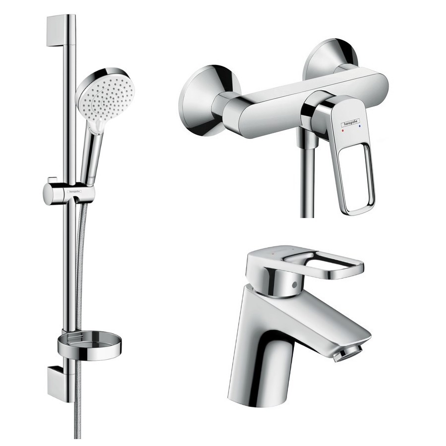 

Набор смесителей для душа 3 в 1 Hansgrohe Logis Loop 70 (1052019)