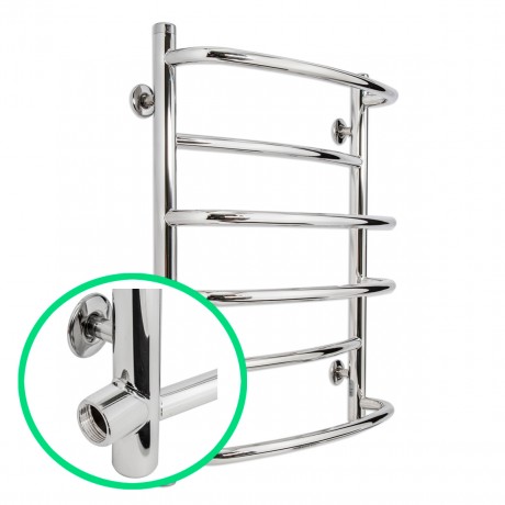 

Водяной полотенцесушитель Laris Евромикс П6 450Х600 БП МЦ 500 71207364