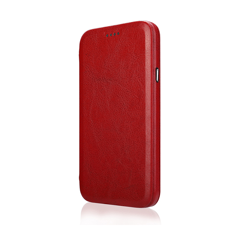 

Чехол-книжка Jisoncase для iPhone X Leather Red (JS-IPX-10M30)