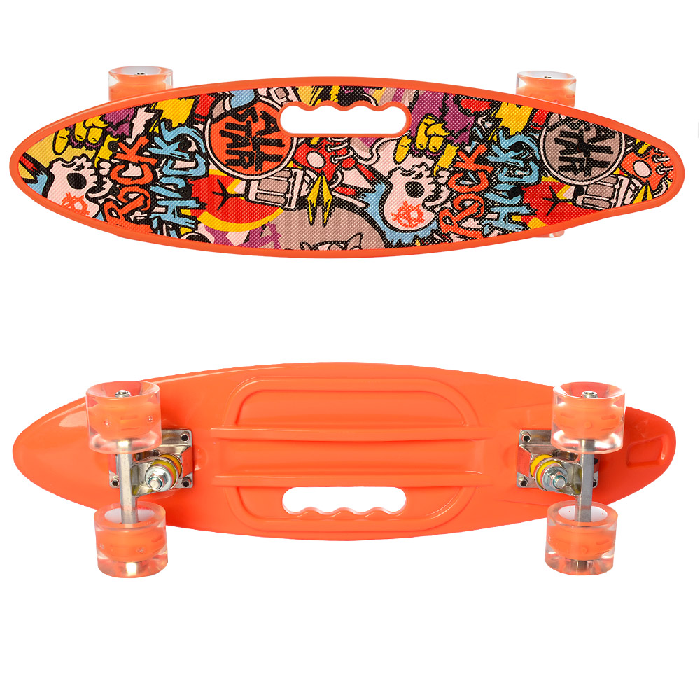 

Скейт Пенни борд SKATE 59 х 16 см (MS 0461-2) Оранжевый