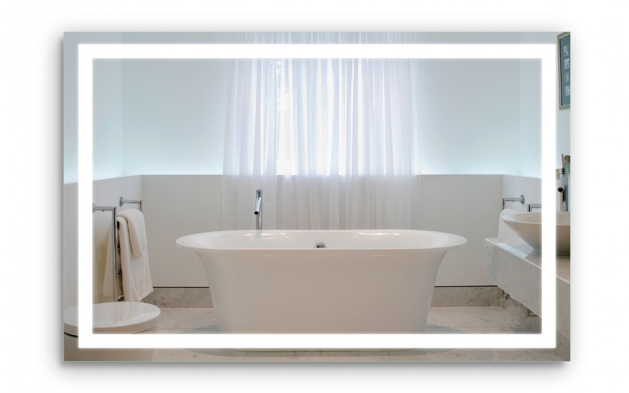 

Зеркало с LED подсветкой SAN MARINO 60х120