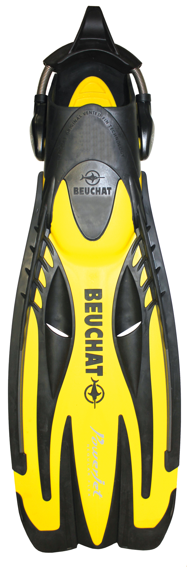 

Ласты Beuchat Power Jet с пружинным ремешком желтые Желтый S