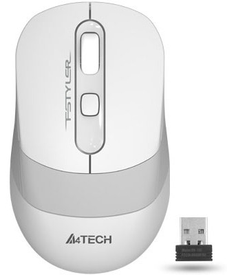 

Мышь беспроводная A4 Tech Fstyler FG10 White