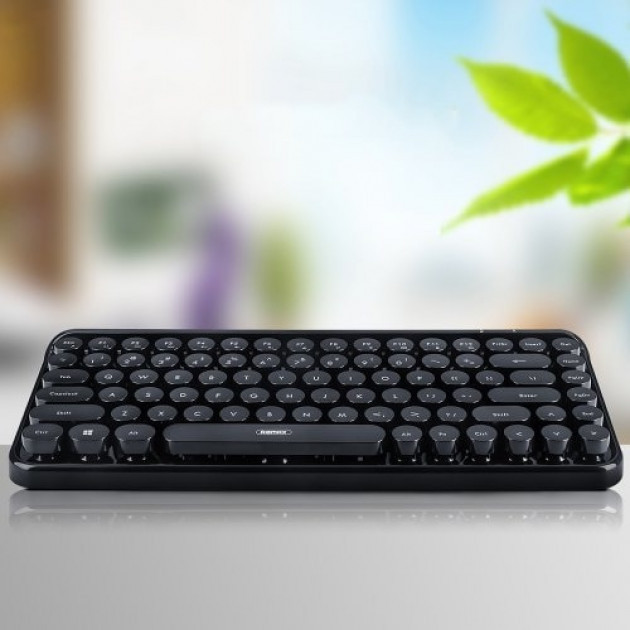 

Беспроводная Bluetooth клавиатура Remax K101 Black