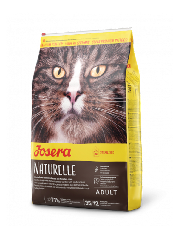 

Сухой корм Josera Naturelle Sterilized для стерилизованных кошек с птицей 4,25 kg