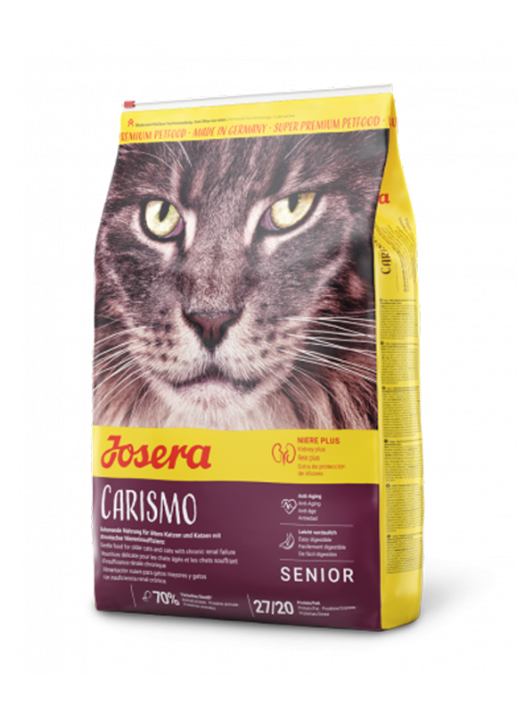 

Сухой корм Josera Carismo для пожилых кошек и кошек с почечной недостаточностью с птицей 2 kg