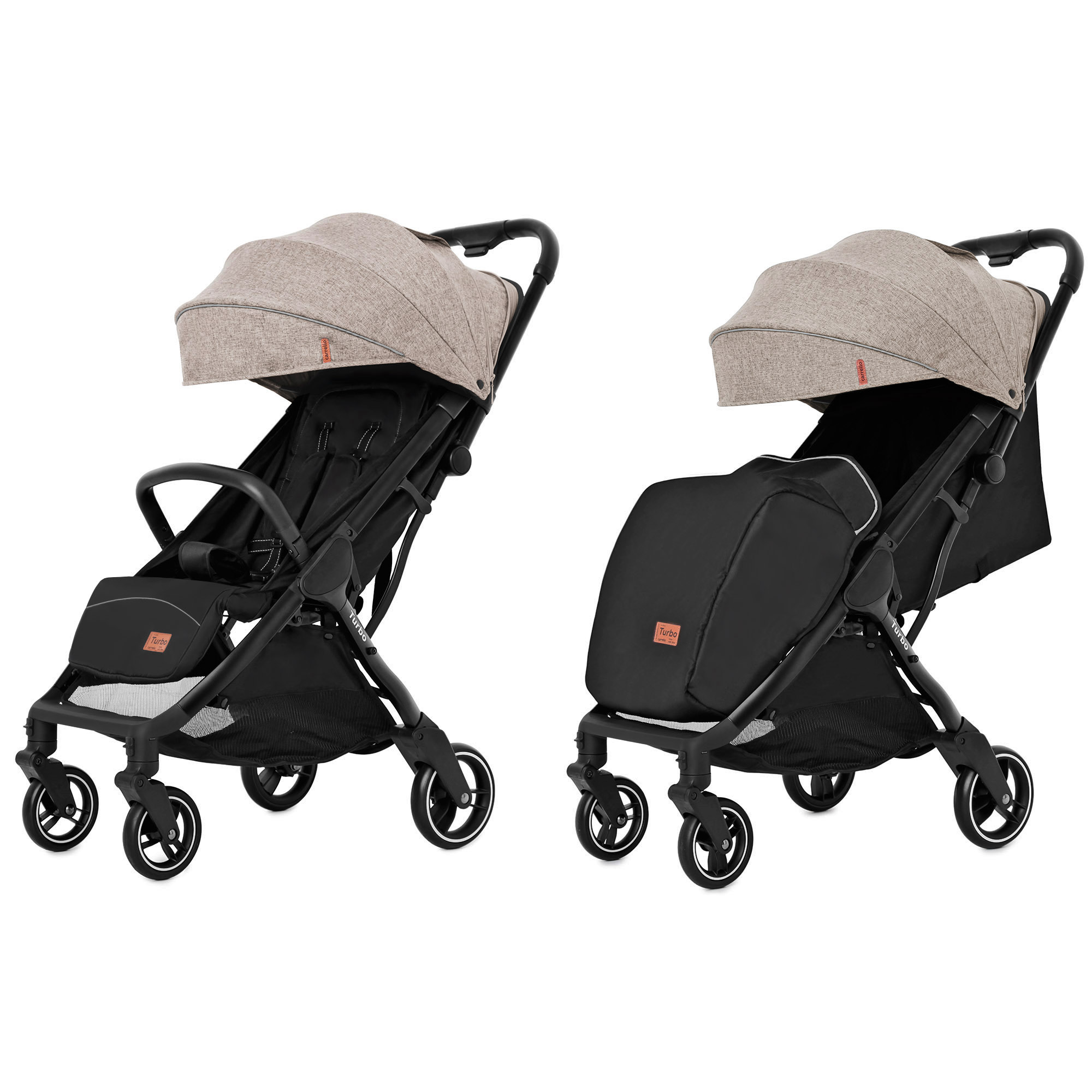 

Коляска прогулянкова CARRELLO Turbo + дощовик (5503(S) Warm Beige)