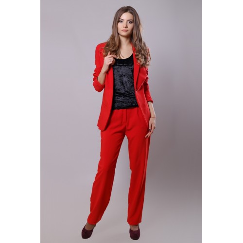 

Брюки классические женские BFW1747-Red_M