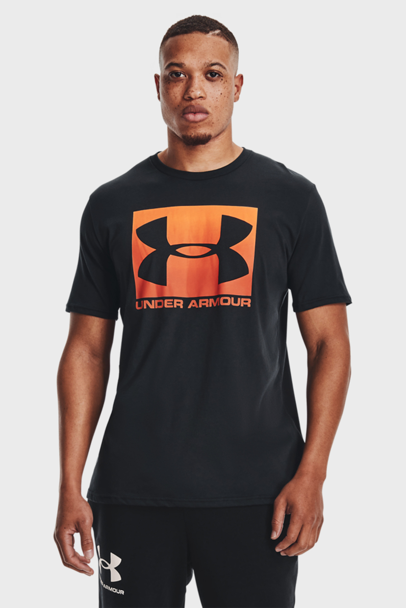 

Мужская черная футболка UA BOXED SPORTSTYLE SS Under Armour XXL 1329581-003