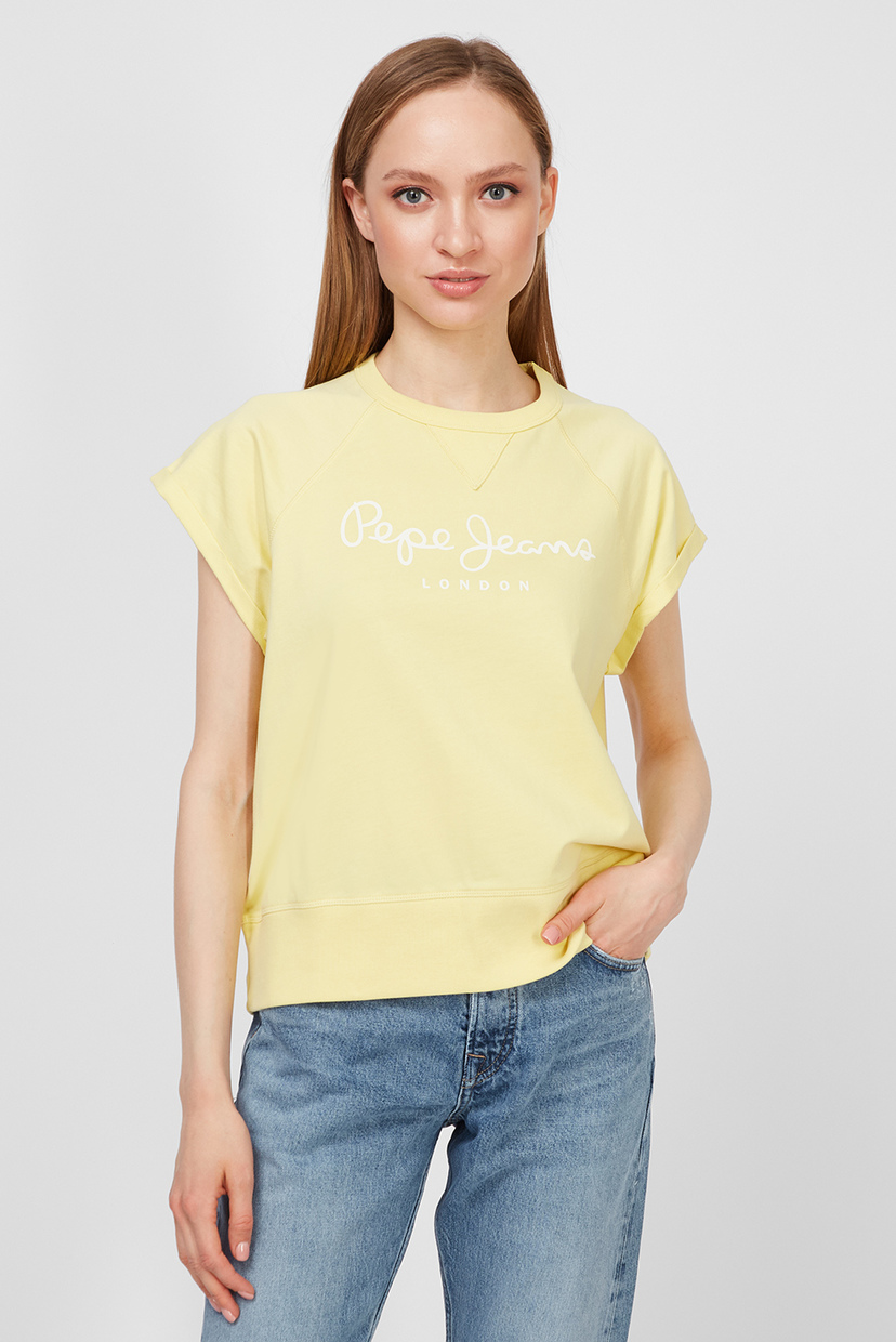 

Женская желтая футболка GALA Pepe Jeans S PL581085