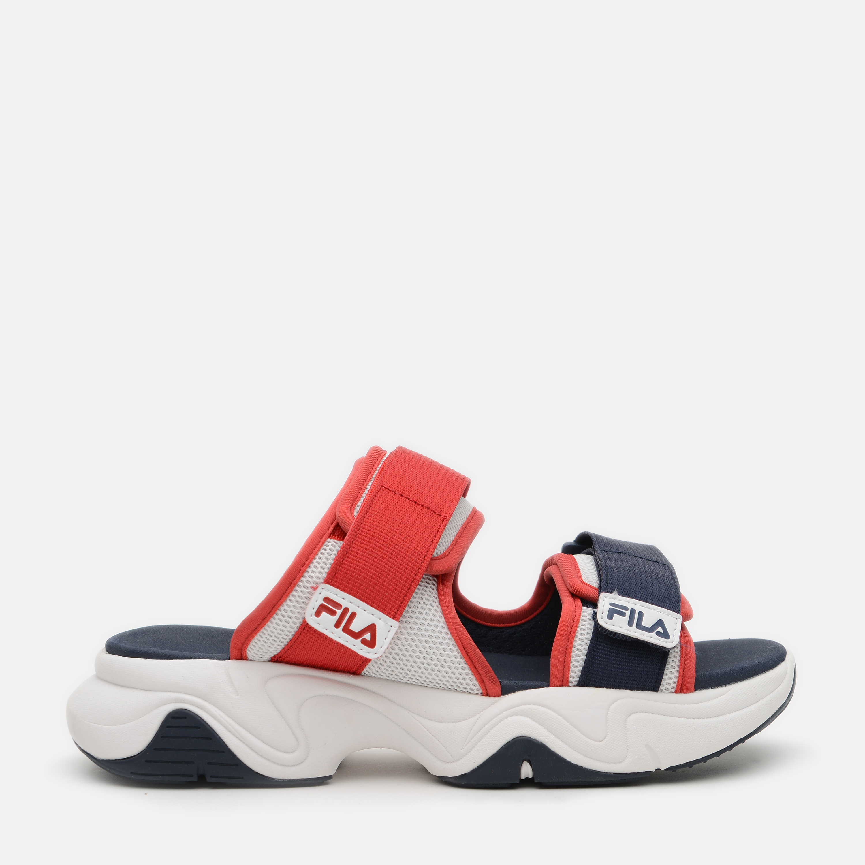 

Шлепанцы Fila Nebula Mule W Women's Sandals 108216-WH 39 24.5 см Белые с красным