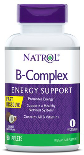 

Витамины Natrol B-Complex Coconut 90 таблеток (047469063313)