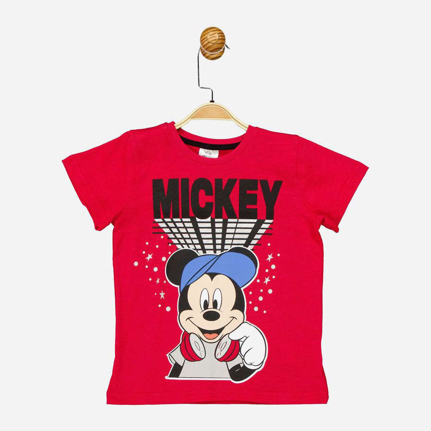 

Костюм (футболка + шорты) Disney Mickey Mouse MC17287 104 см Черно-красный