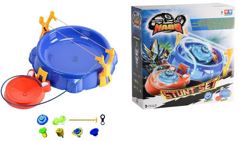 

Арена Infinity Nado Auldey комплект Stunt A+B c трюками и волчком Небесный Вихрь Special Edition (YW624900)