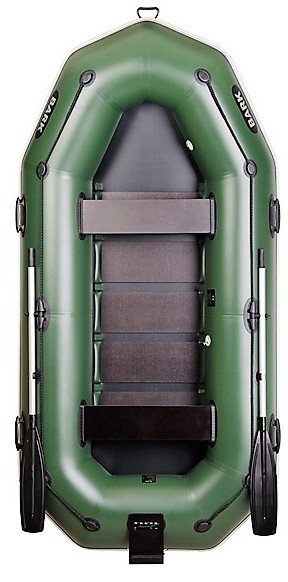 

Лодка Bark B-300NPK трехместная гребная, привальный брус, 4 ручки, фикс.сиденья, навесной транец, слань-книжка
