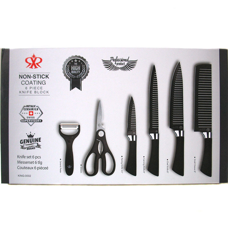 

Набор ножей non-stick Kronos Top king-0002 6 предметов
