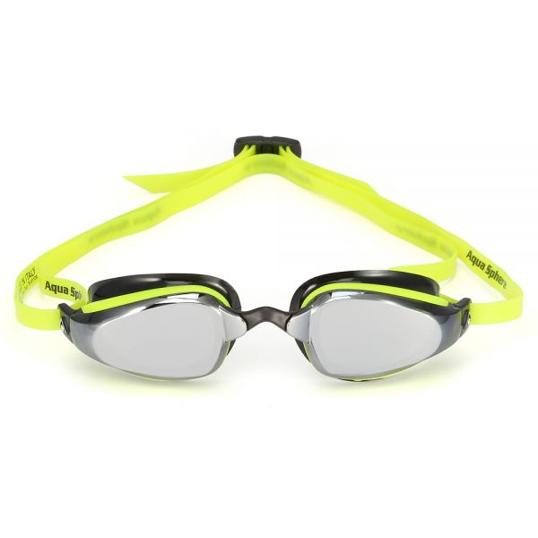 

Очки для плавания Michael Phelps K180 Mirror (жёлто-чёрный)