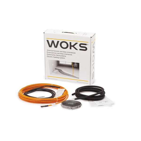 

Теплый пол Woks-17 длина 8,5м мощность 135Вт, 17 Вт/м