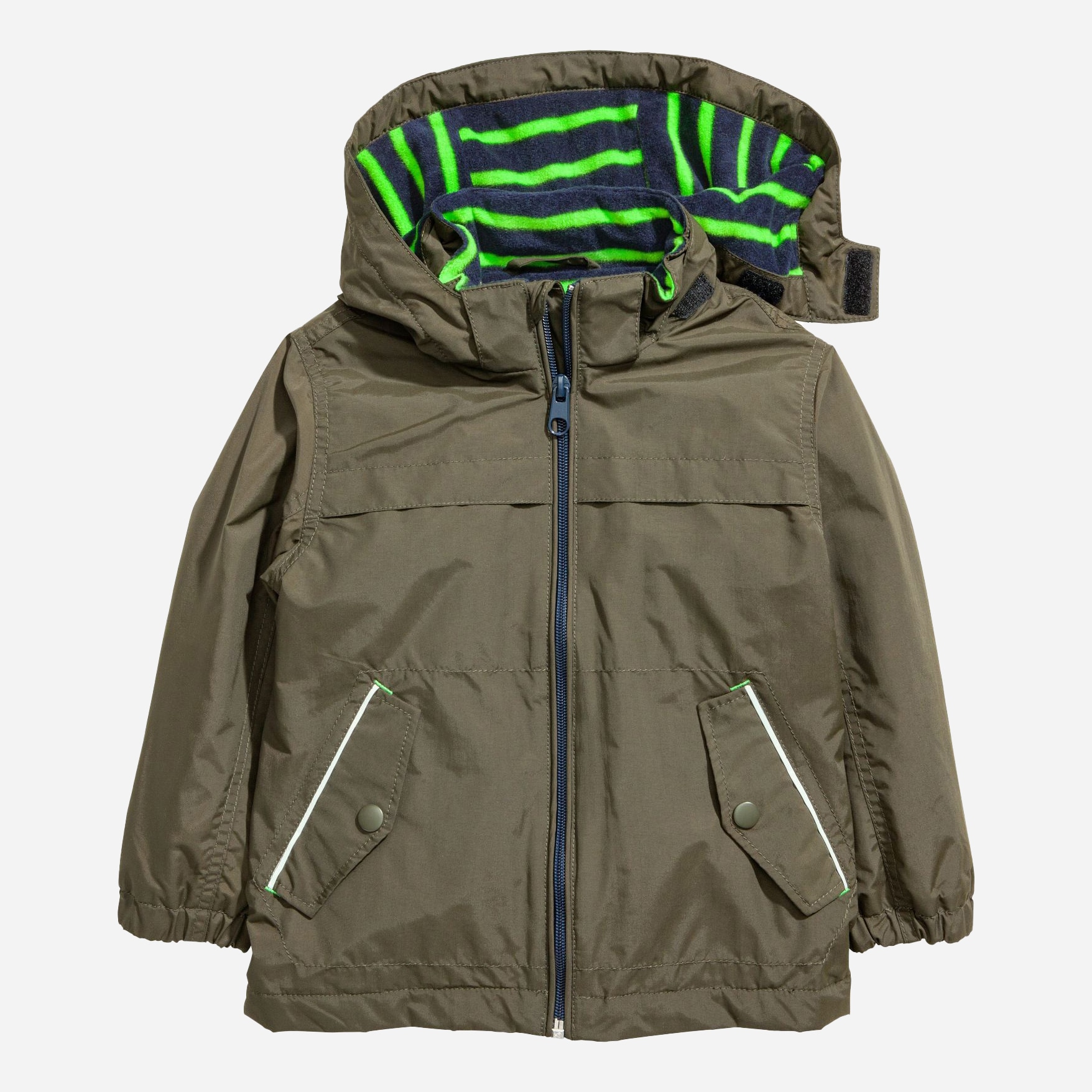 

Куртка H&M 2504-4971946 92 см Темно-зеленая